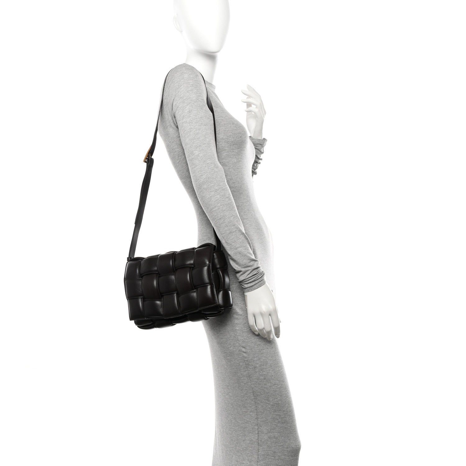 Bottega Veneta Nappa Maxi Intreccio Padded Cassette Crossbody Bag Fondant 3 of 10