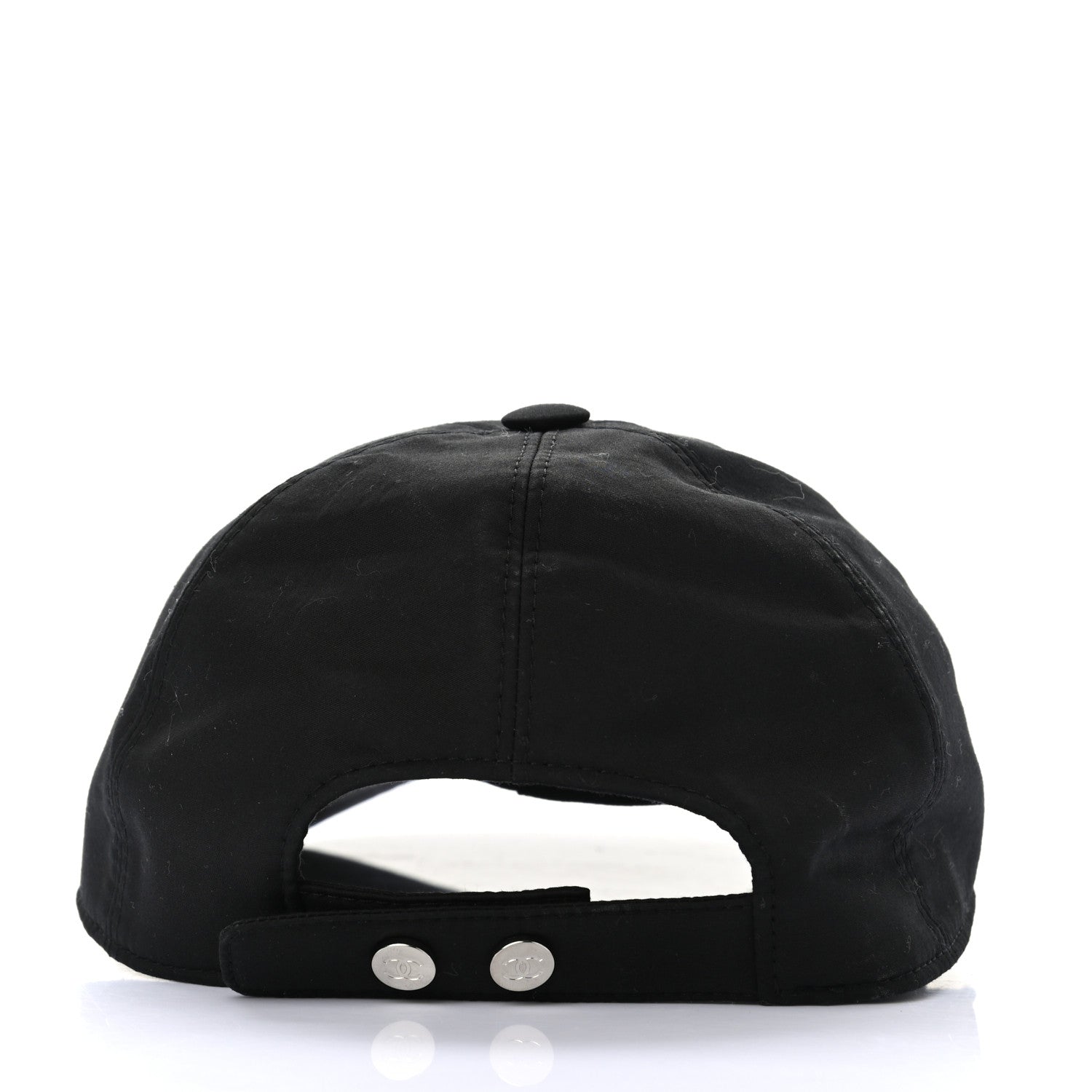 Chanel Cotton CC Cap Hat Black 6 of 8