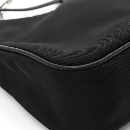 Prada Nylon Re-Edition 2005 Shoulder Bag Black 10 of 11