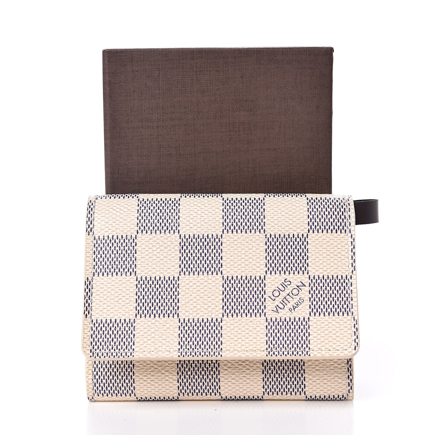Damier Azur Business Card Holder