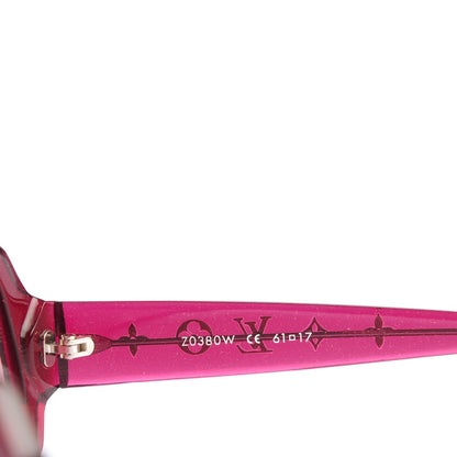 Louis Vuitton Obsession Carre Sunglasses Z0380W Glitter Fuchsia 5 of 6