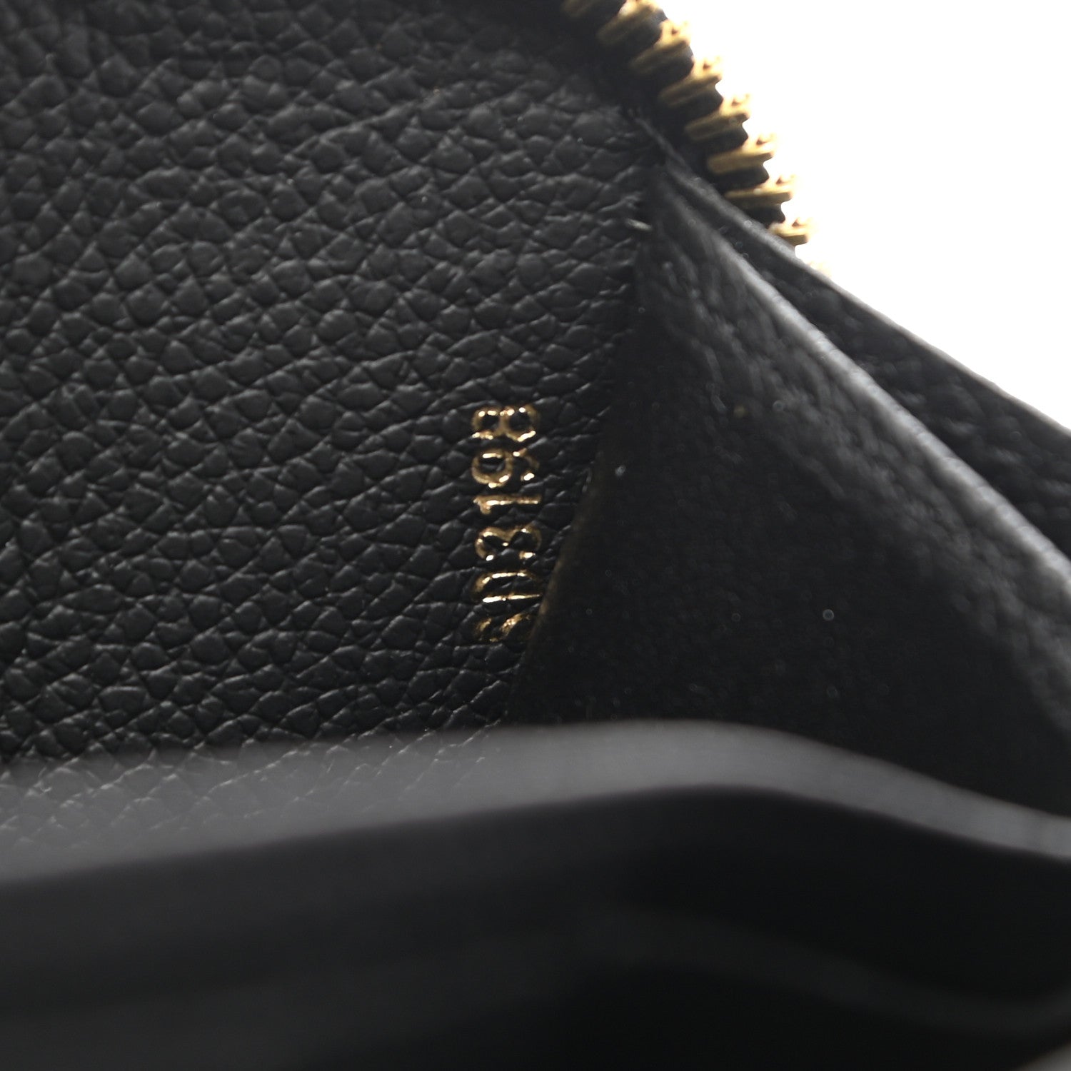 Louis Vuitton Empreinte Zippy Wallet Black 8 of 11