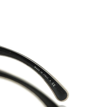 Chanel Mirrored CC Sunglasses 5270 Black Silver 4 of 7