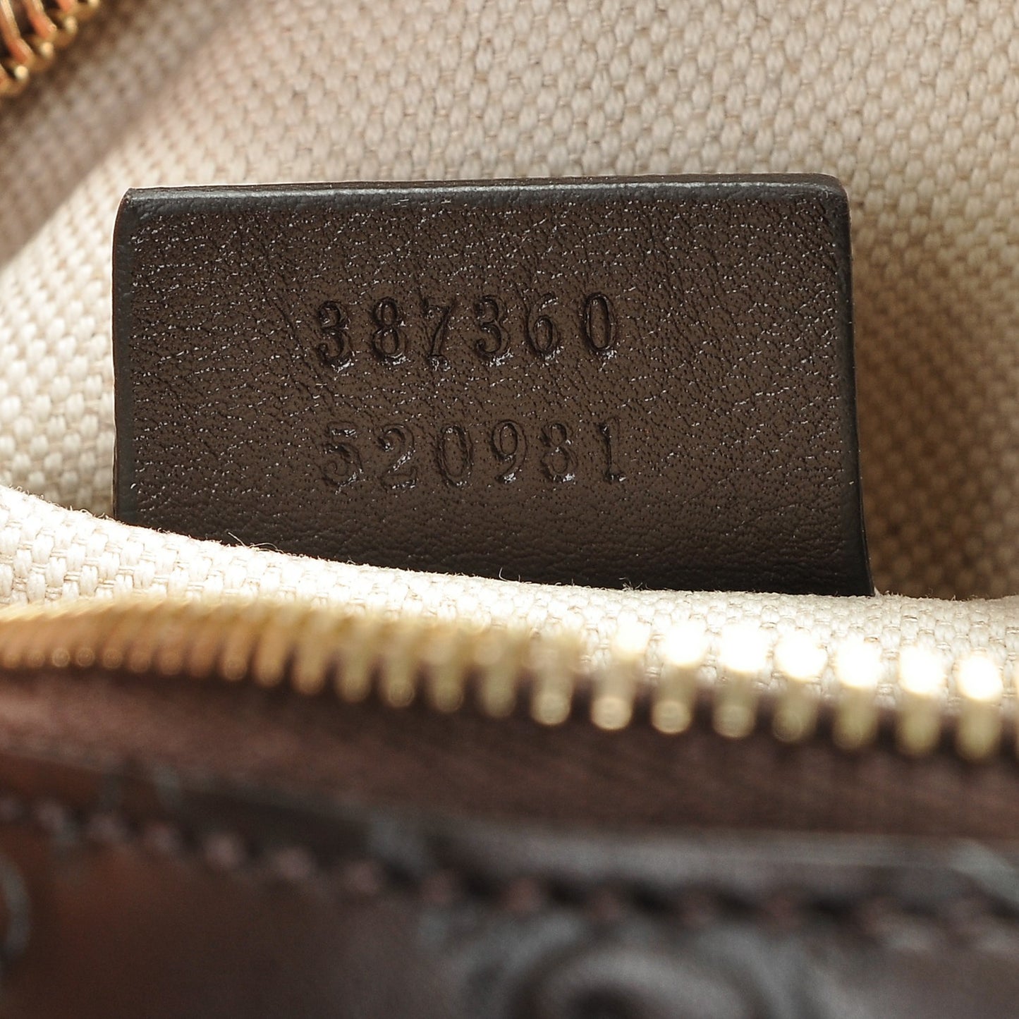 Guccissima Mini Bree Messenger Bag Chocolate