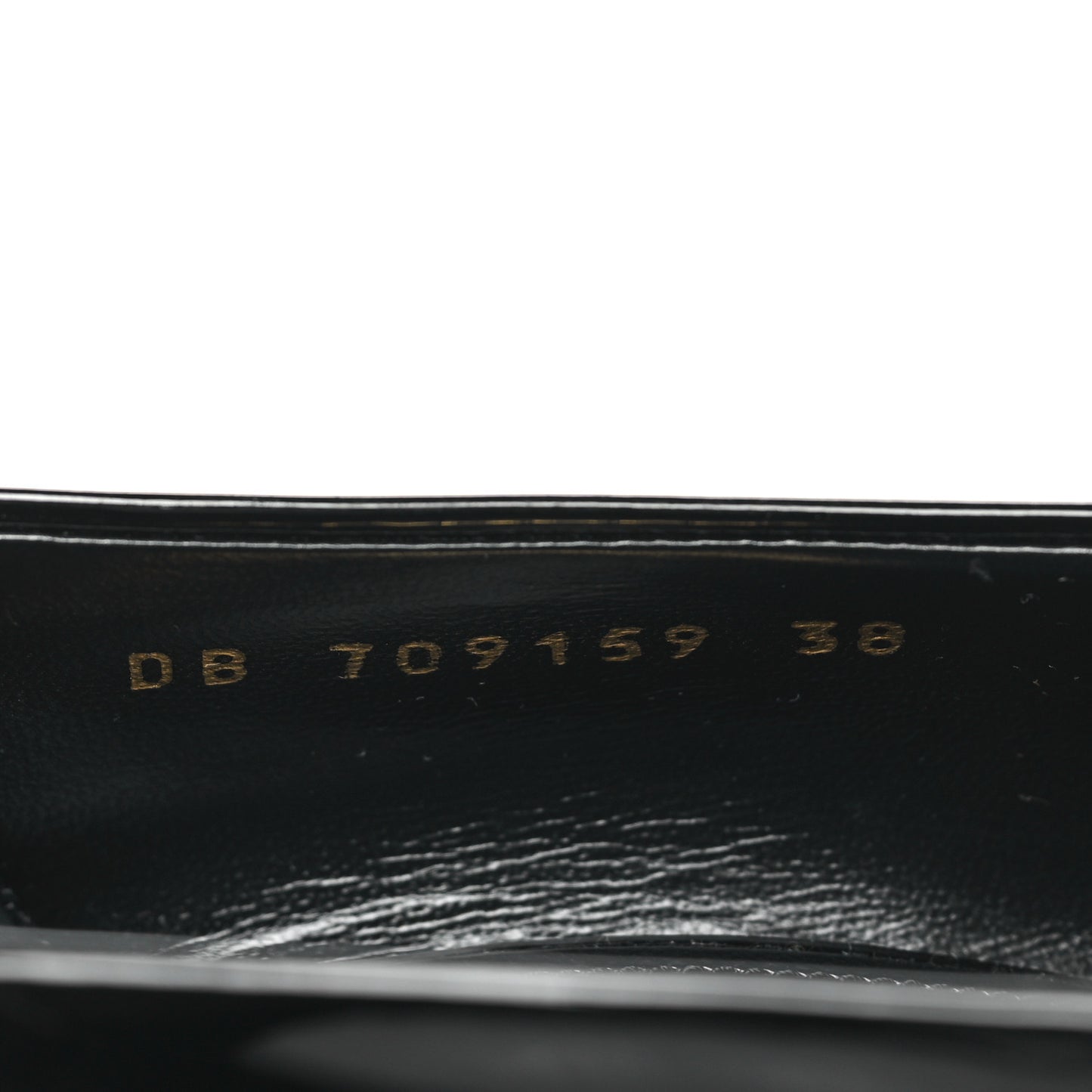 Patent Calfskin Kayla 110 Pumps 38 Black