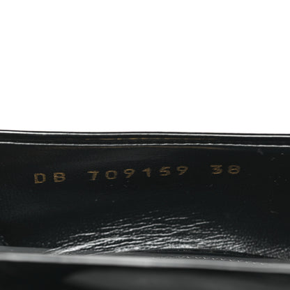 Saint Laurent Patent Calfskin Kayla 110 Pumps 38 Black 9 of 10
