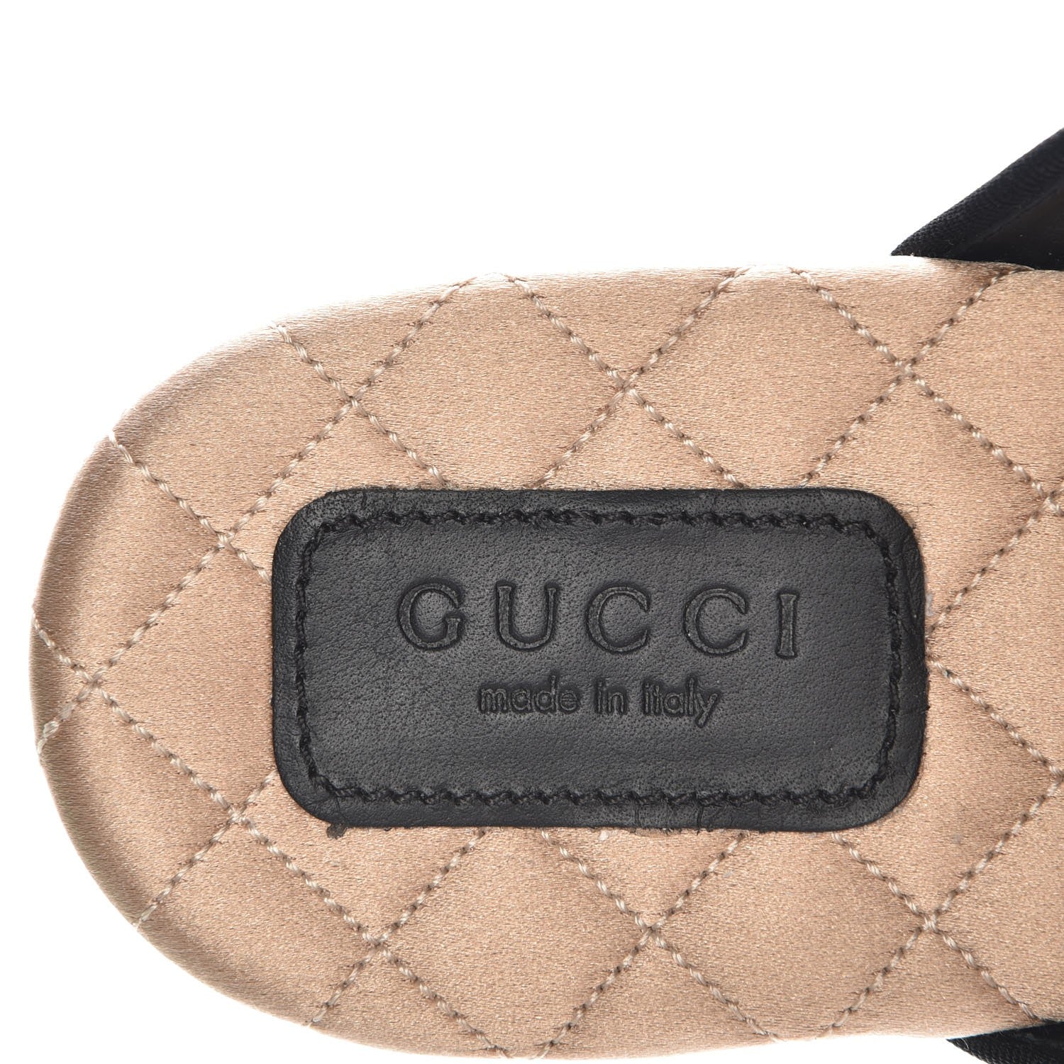 Gucci Velvet Embellished Evening Slipper 40 Black 7 of 7