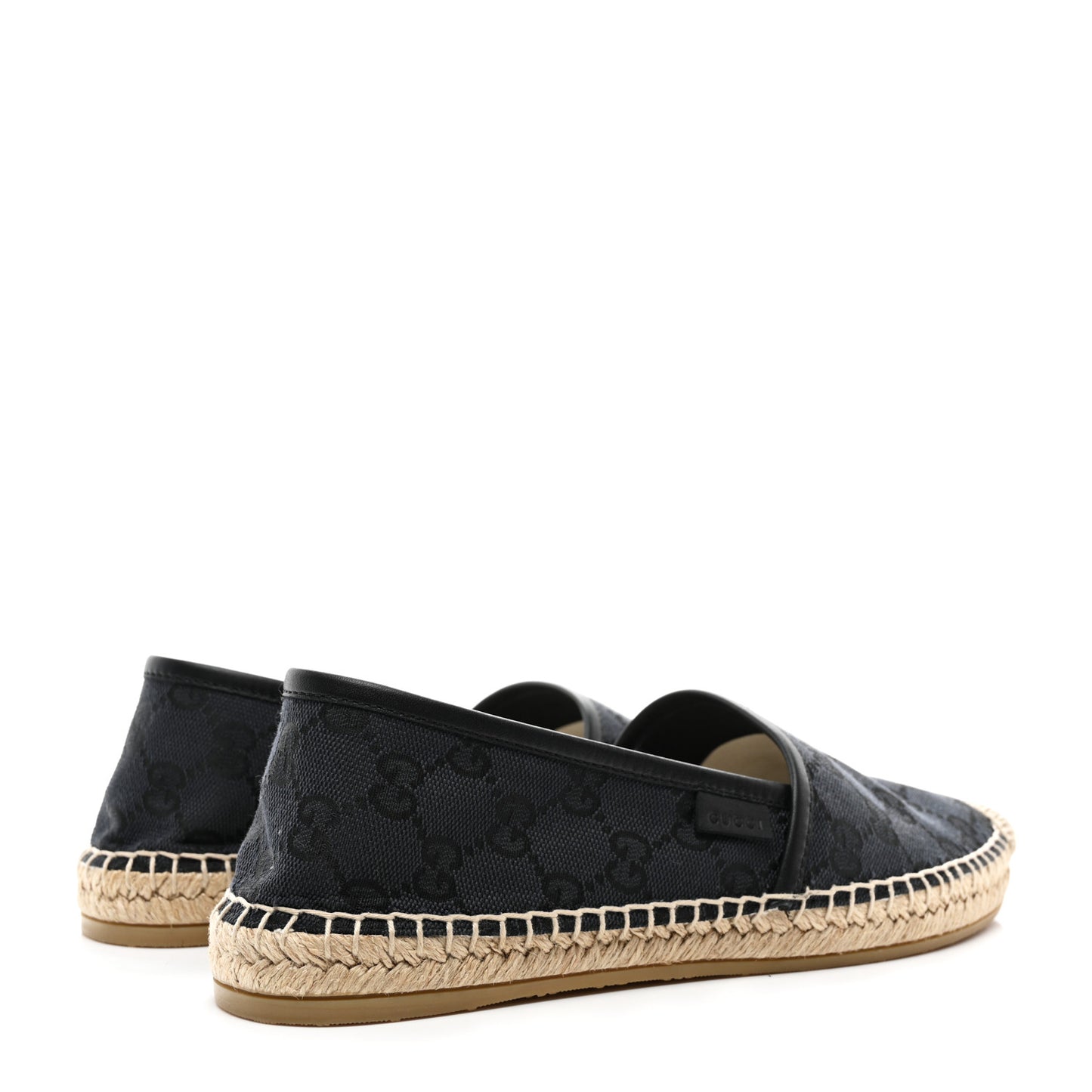 Microguccissima Signature Espadrilles 37.5 Black
