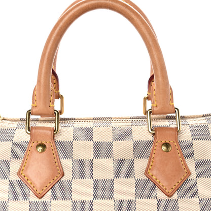 Louis Vuitton Damier Azur Speedy Bandouliere 25 18 of 18