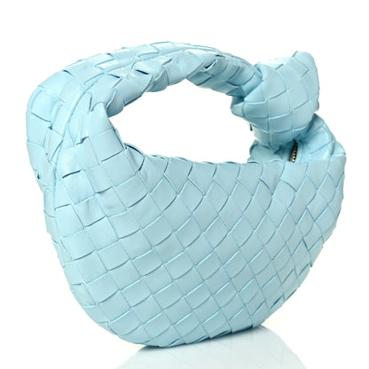 Bottega Veneta Nappa Intrecciato Mini Jodie Teal Washed 3 of 11