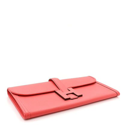 Hermes Epsom Jige Elan 29 Clutch Rose Jaipur 4 of 13