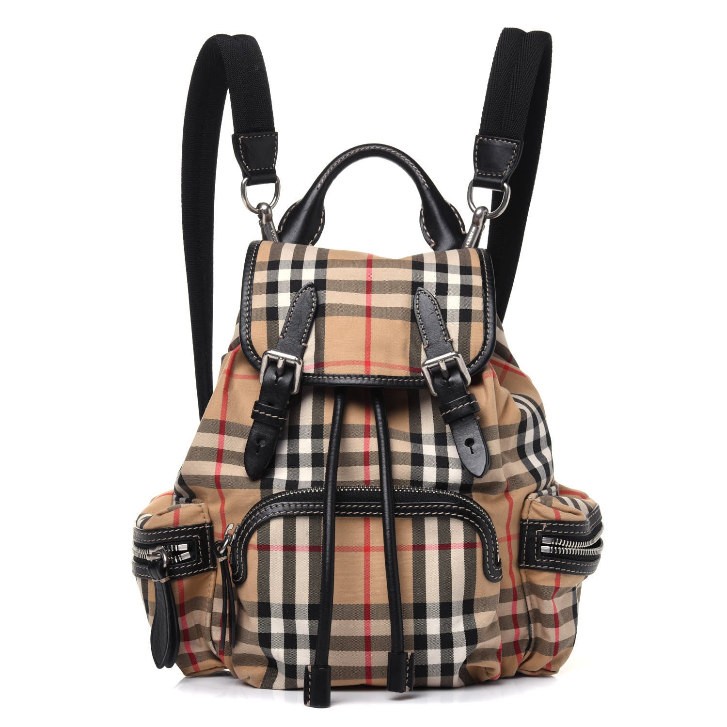 Burberry Vintage Check Small Rucksack Backpack Archive Beige 1 of 14