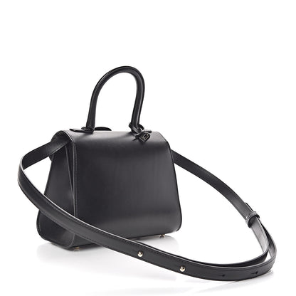 Delvaux Calfskin Mini Brillant Satchel Black 3 of 10