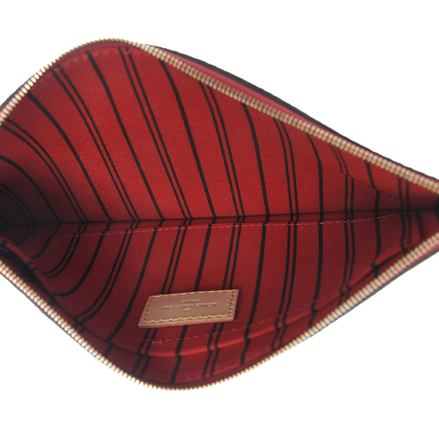 Monogram Neverfull MM GM Pochette Cherry