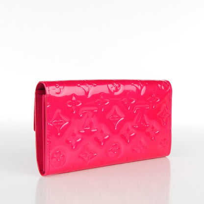 Louis Vuitton Vernis Sarah Wallet Rose Pop 3 of 7