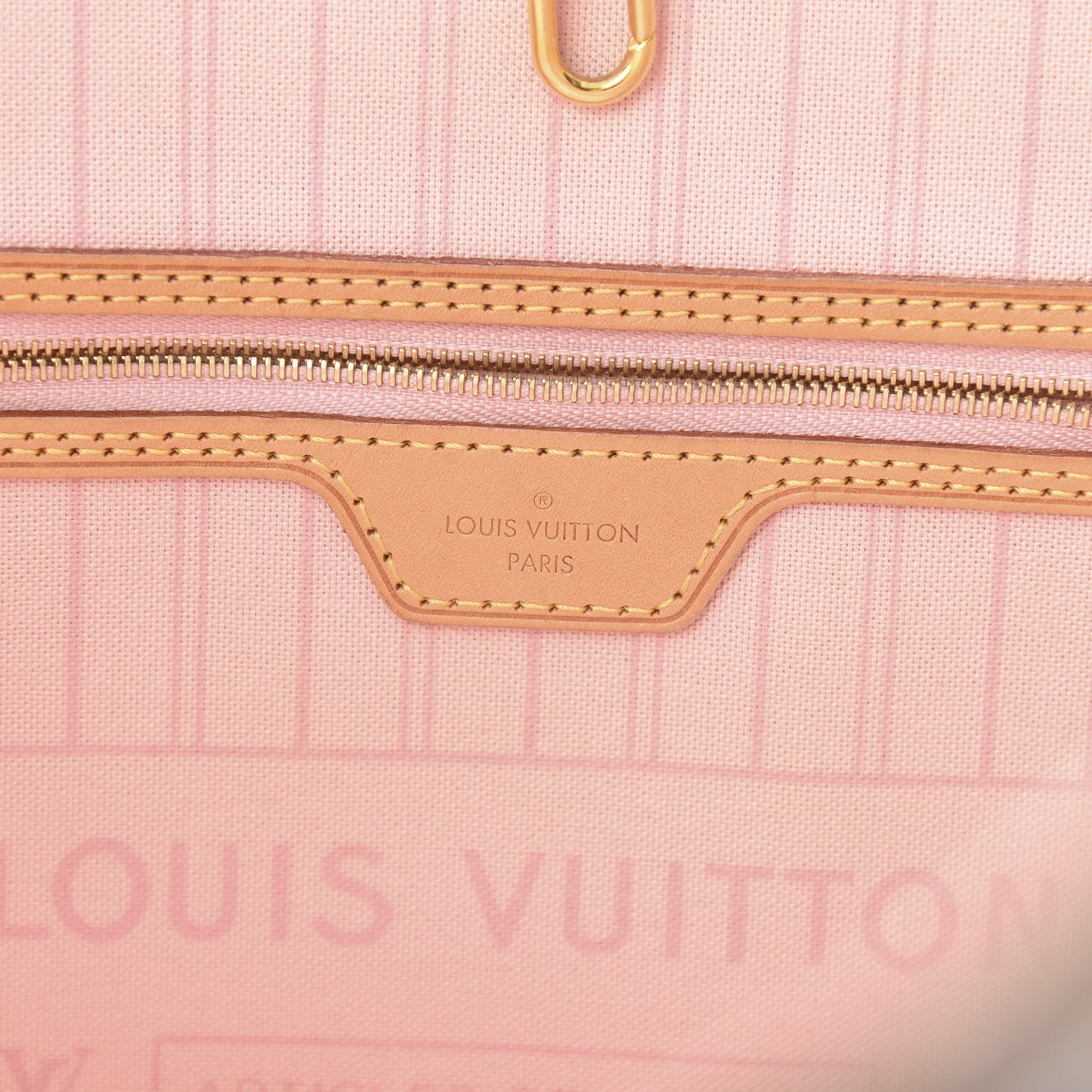 Damier Azur Neo Neverfull MM Rose Ballerine