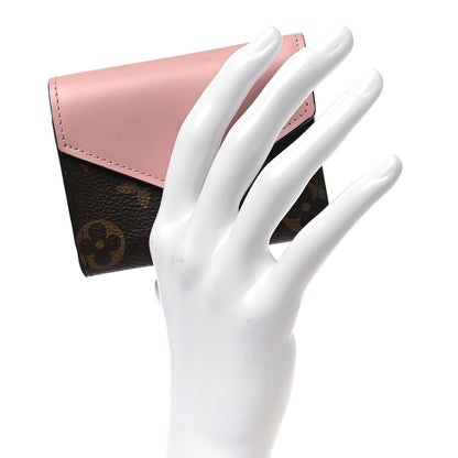 Louis Vuitton Monogram Zoe Wallet Rose Ballerine 2 of 6