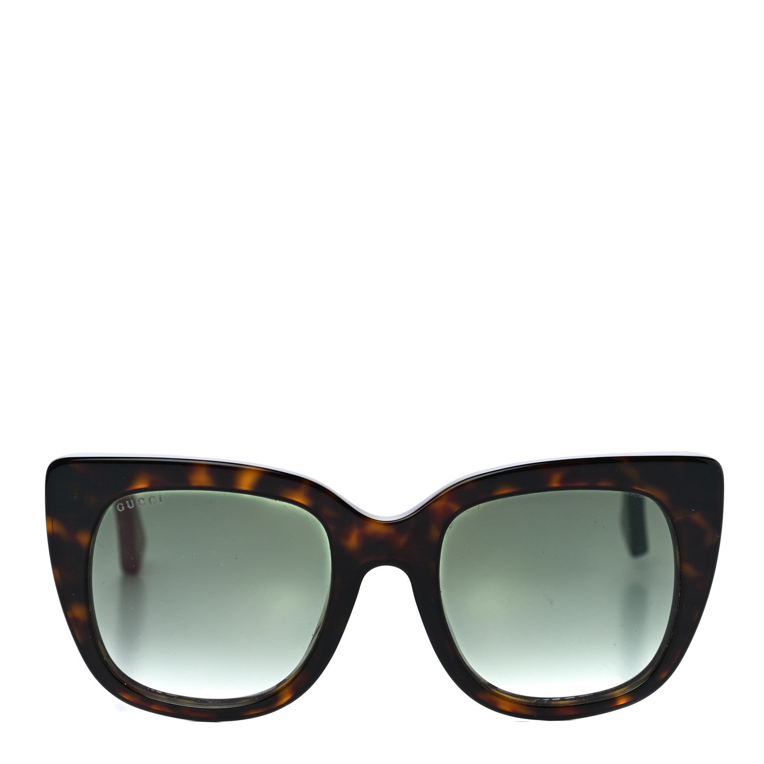 Gucci Cat Eye GG0163S Sunglasses Tortoise 2 of 7