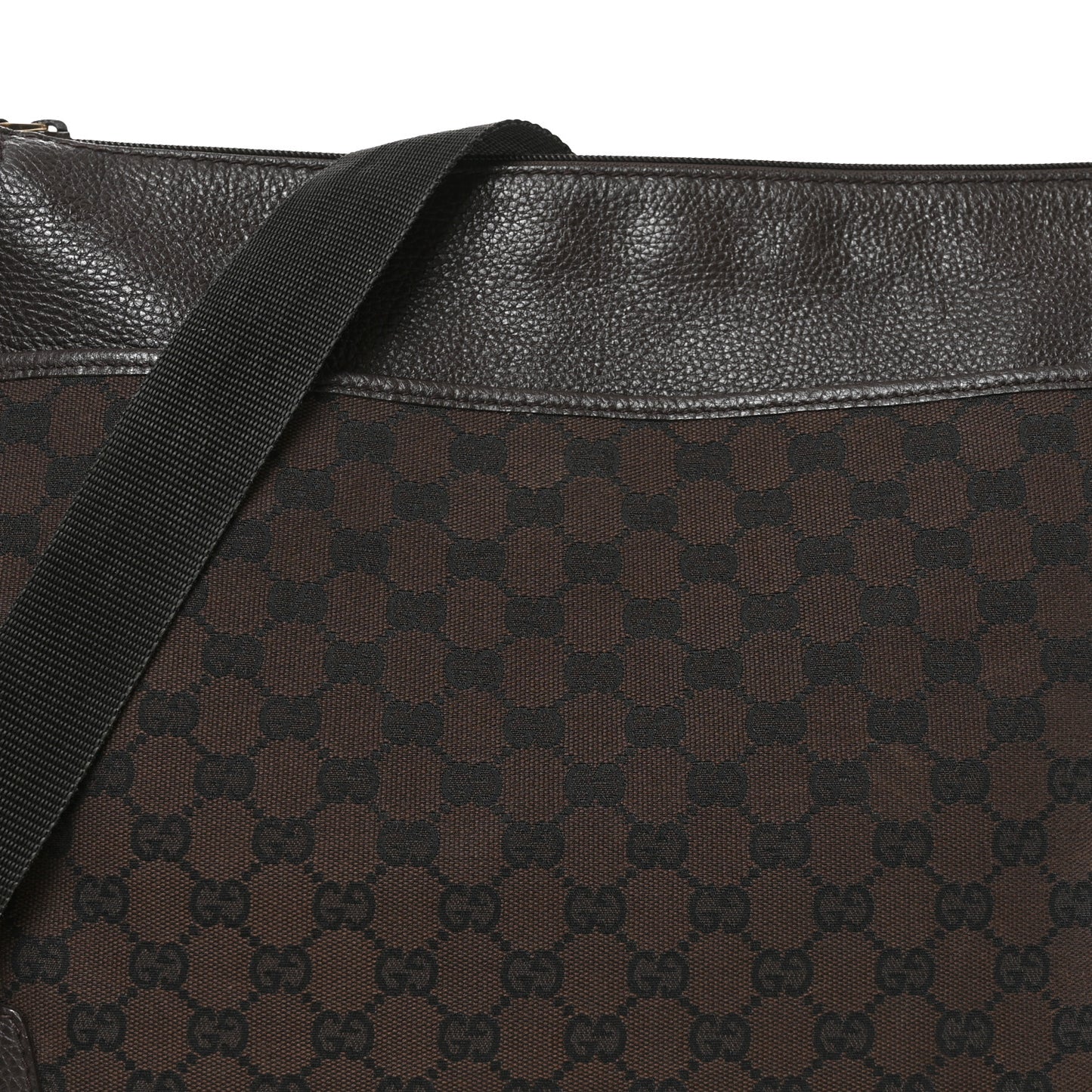 Monogram Large Messenger Bag Brown