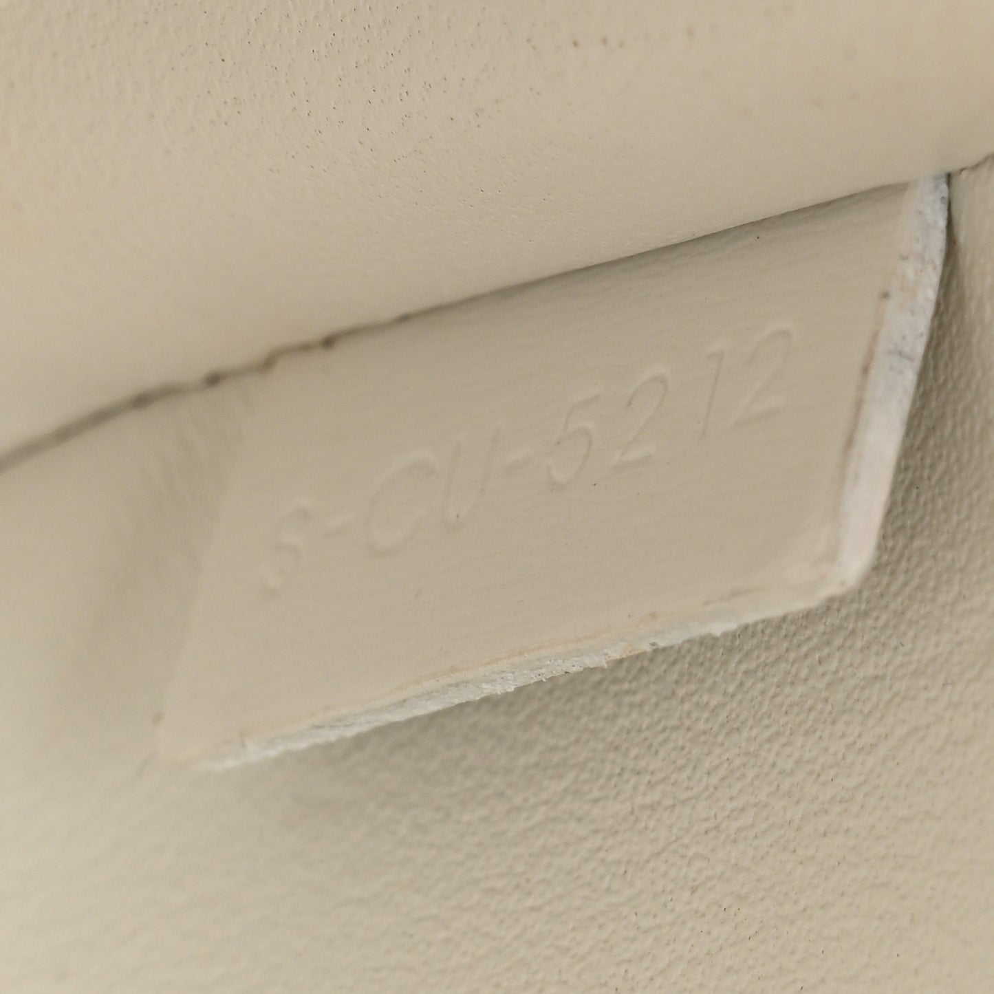 Shiny Calfskin Medium Croque Bag Artic White