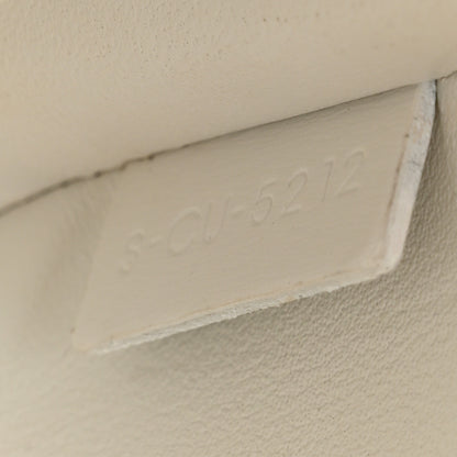 Celine Shiny Calfskin Medium Croque Bag Artic White 7 of 18