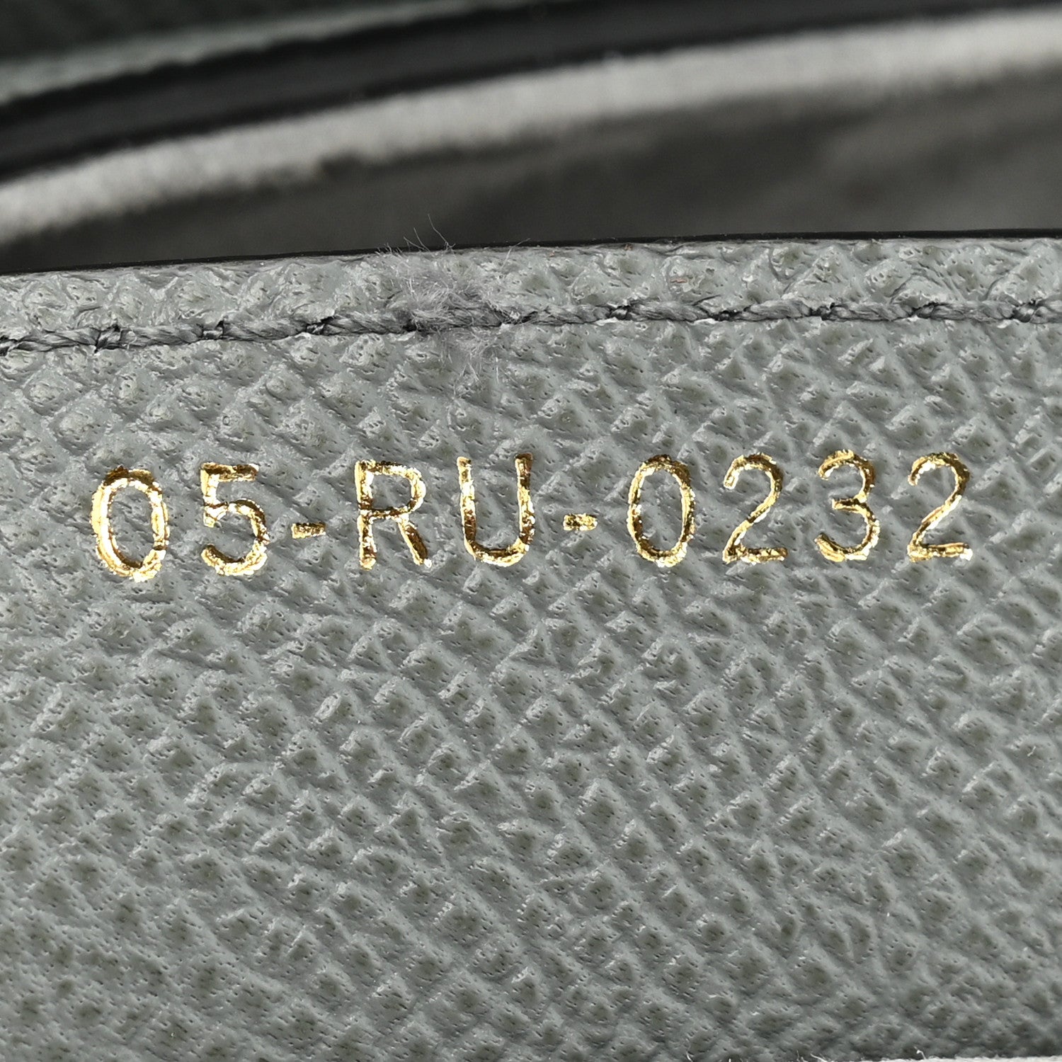 Christian Dior Grained Calfskin Saddle Bag Grey Stone 7 of 13