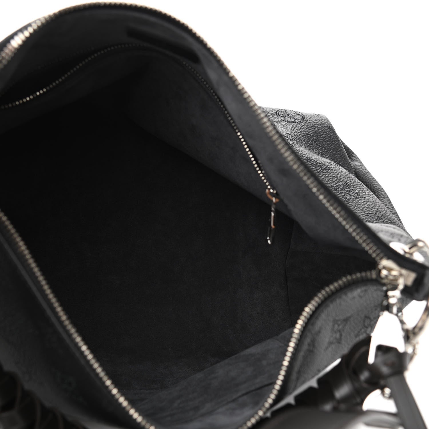 Louis Vuitton Mahina Beaubourg Hobo MM Black 5 of 10