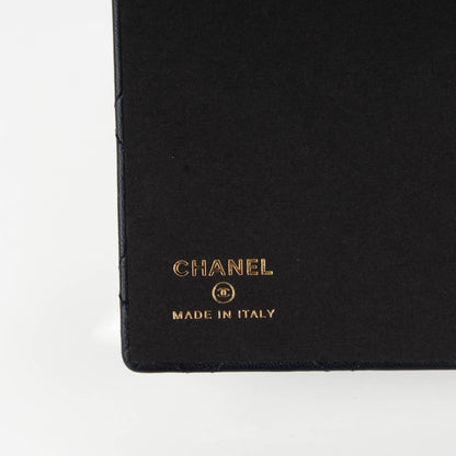 Chanel Lambskin Quilted Notebook Navy 6 of 7