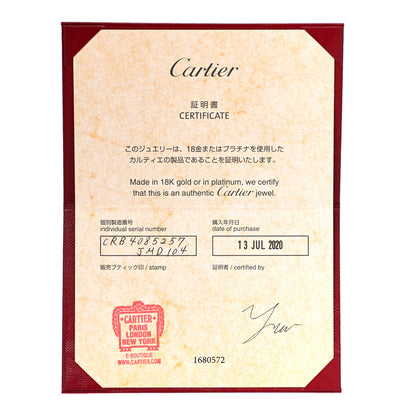 Cartier 18K Pink Gold 3.5mm LOVE Wedding Band Ring 57 8 10 of 10