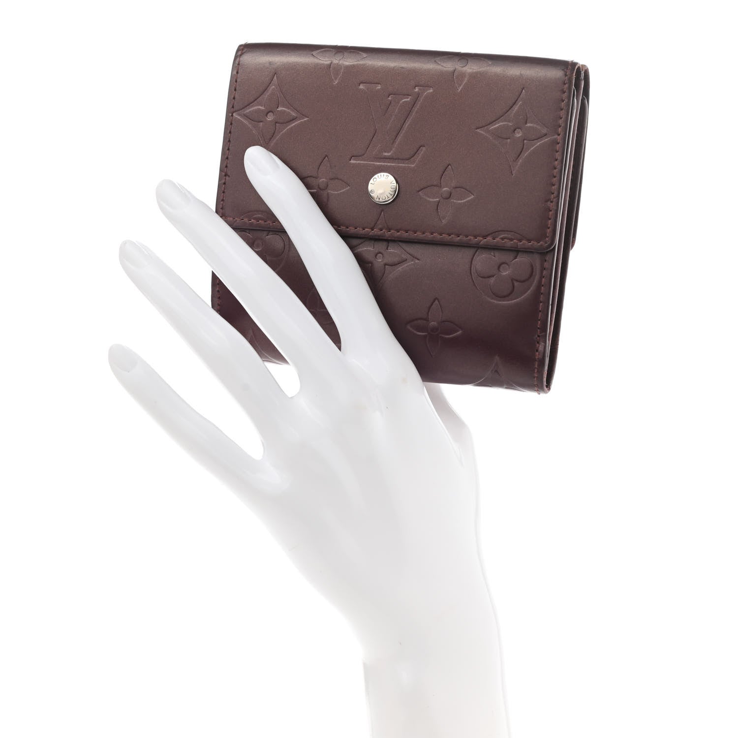 Louis Vuitton Mat Monogram Ludlow Wallet Violet 2 of 14