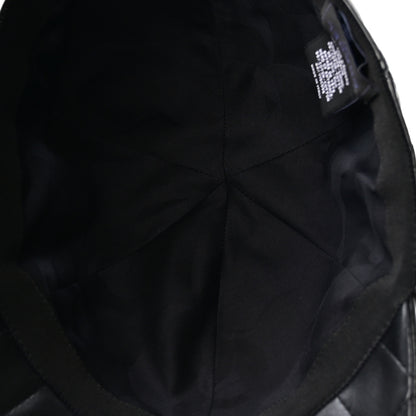 Chanel Lambskin Quilted CC Cap Hat Black 7 of 9