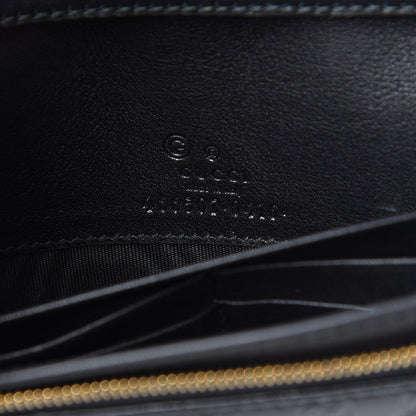 Gucci Microguccissima Crossbody Wallet Black 5 of 11