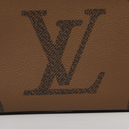 Louis Vuitton Reverse Monogram Giant Double Zip Pochette 10 of 11