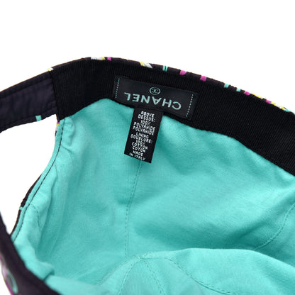 Chanel Nylon Logo Cap Hat Black 7 of 7