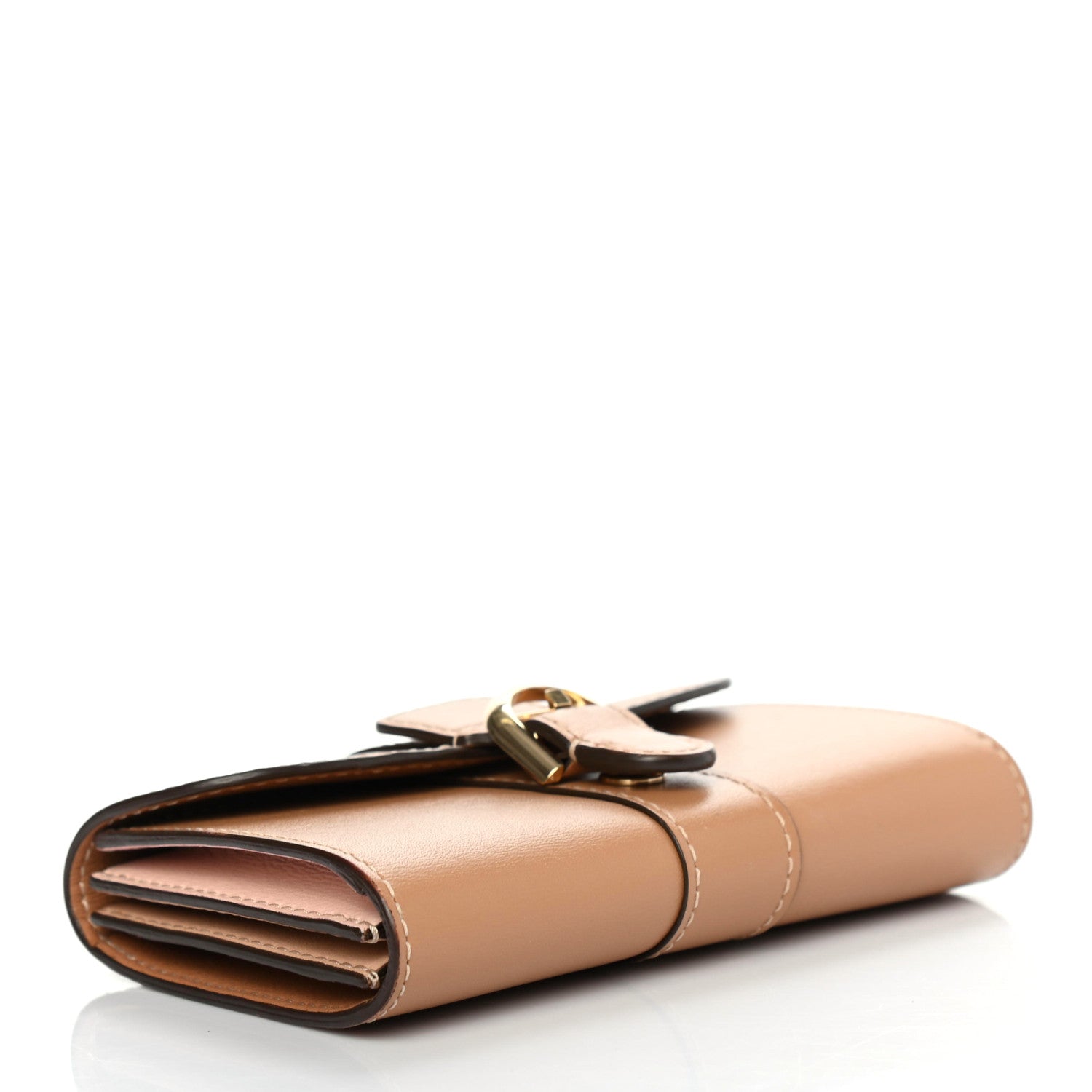 Delvaux Calfskin Brillant Coin Purse Ebene 3 of 9