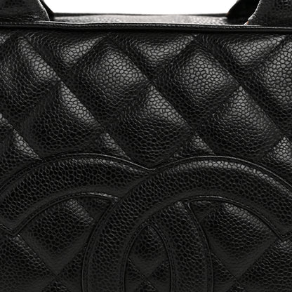 Chanel Caviar Quilted Large Bowler Black 8 of 12