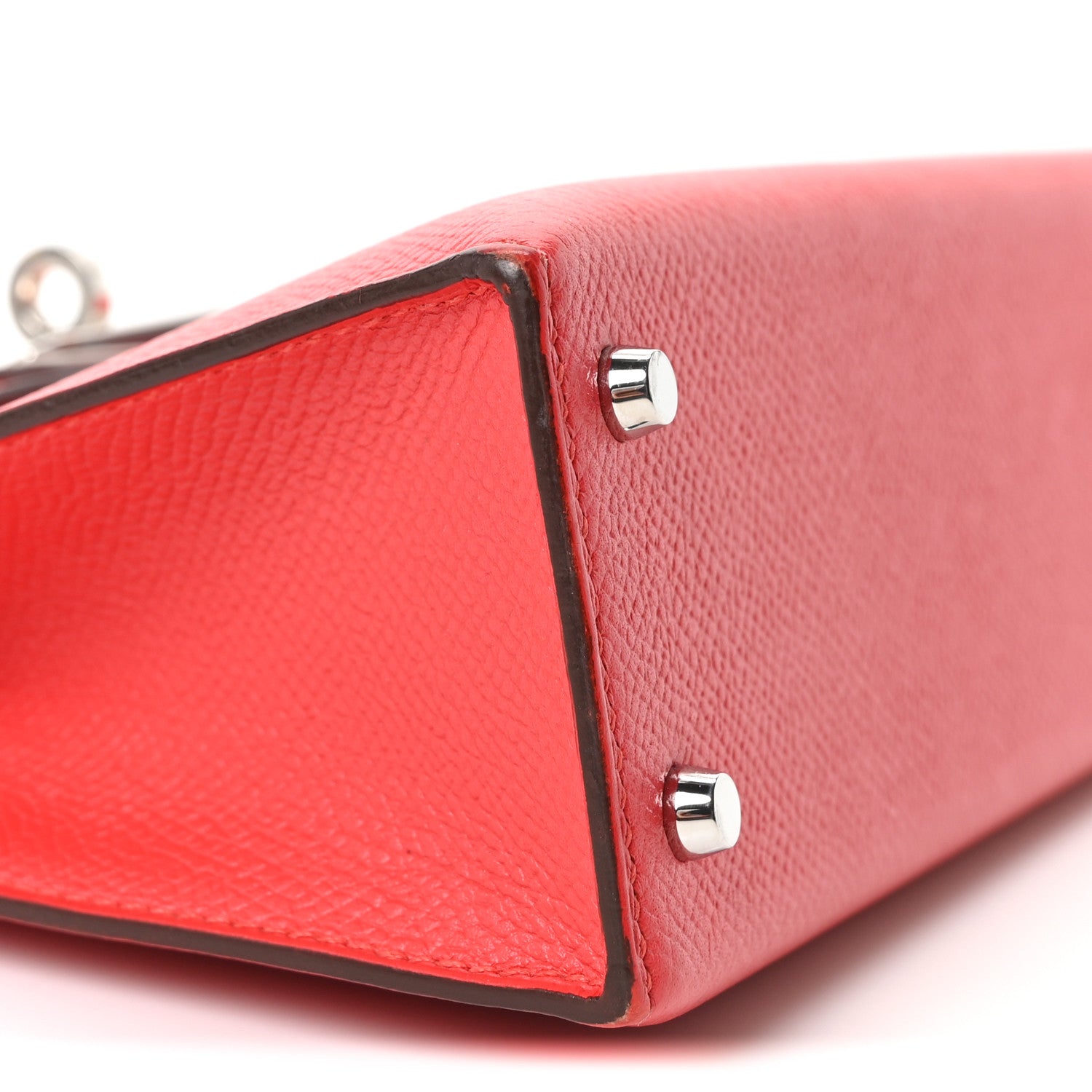 Hermes Epsom Mini Kelly Sellier 20 Rouge Tomate 9 of 10