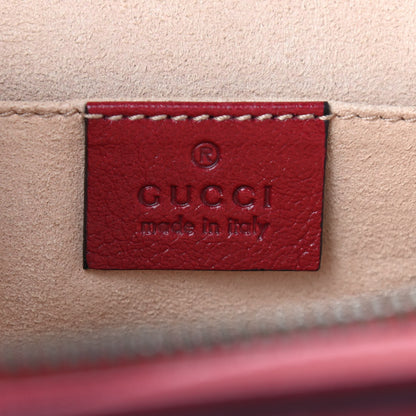 Gucci Piuma Lux Calfskin Small Re(Belle) Crossbody Bag Romantic Cerise 6 of 9