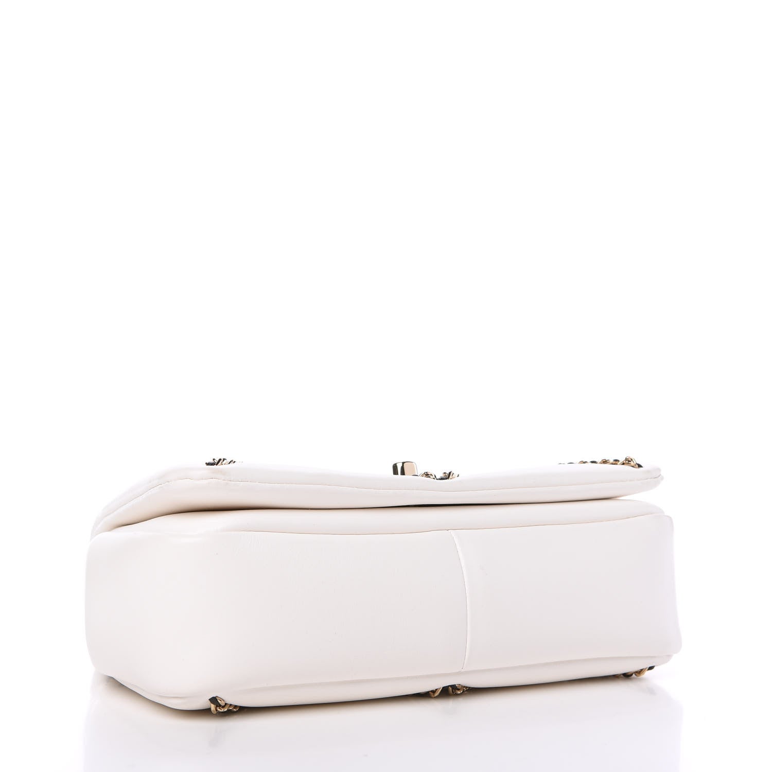 Chanel Lambskin Small Entwined Chain Flap White 4 of 11