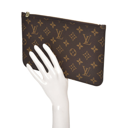 Louis Vuitton Monogram Neverfull MM GM Pochette 2 of 8