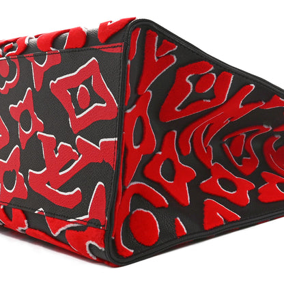 Louis Vuitton X UF Tufted Monogram Onthego GM Black Red 9 of 9