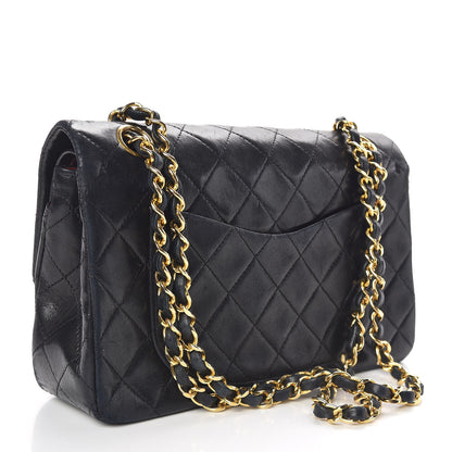 Chanel Lambskin Quilted Small Double Flap Black 4 of 15