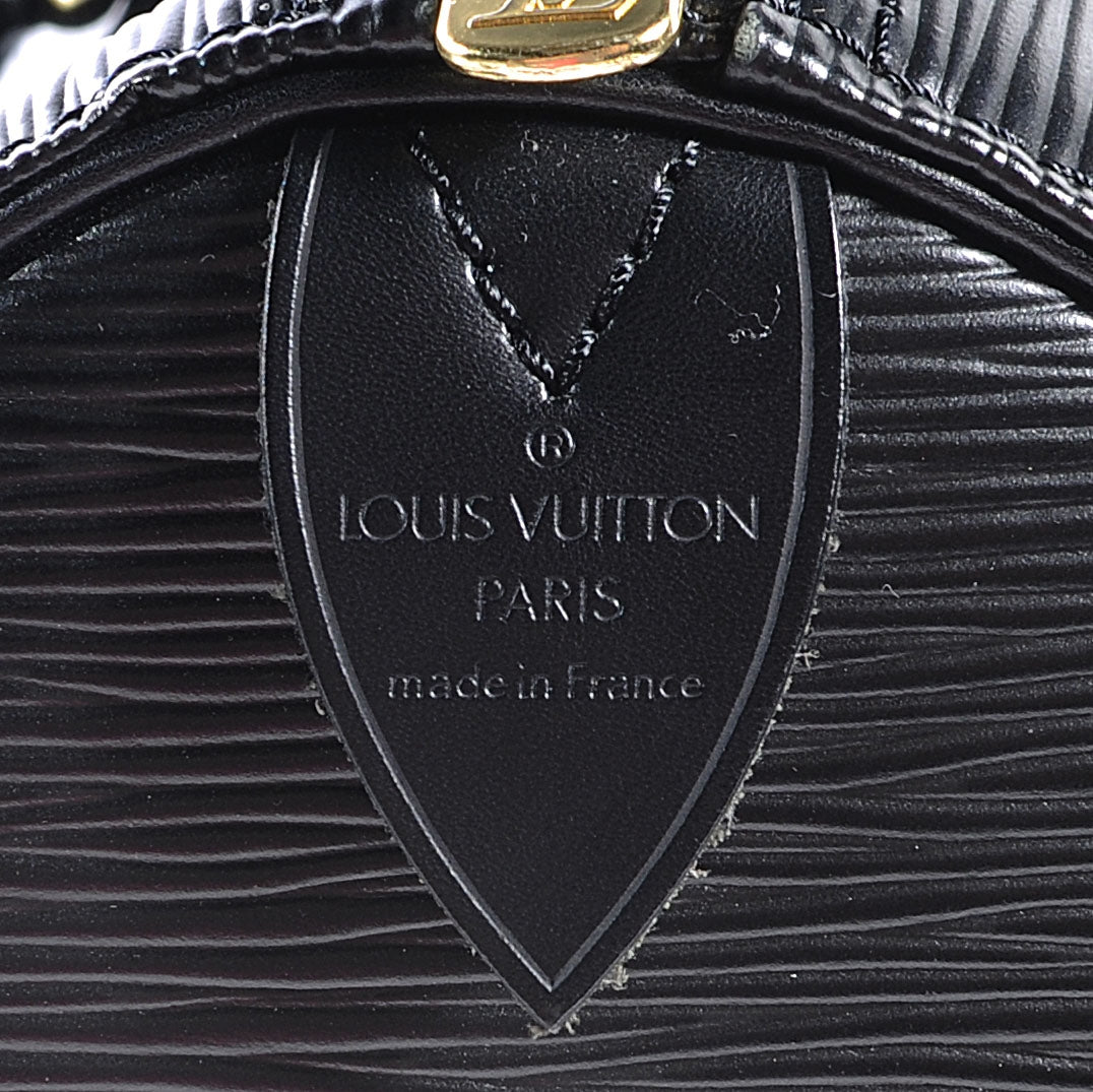 Louis Vuitton Epi Keepall 45 Black 7 of 7
