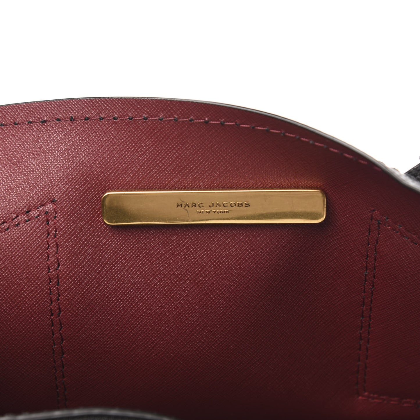 Pebbled Calfskin Editor Shopping Tote Black