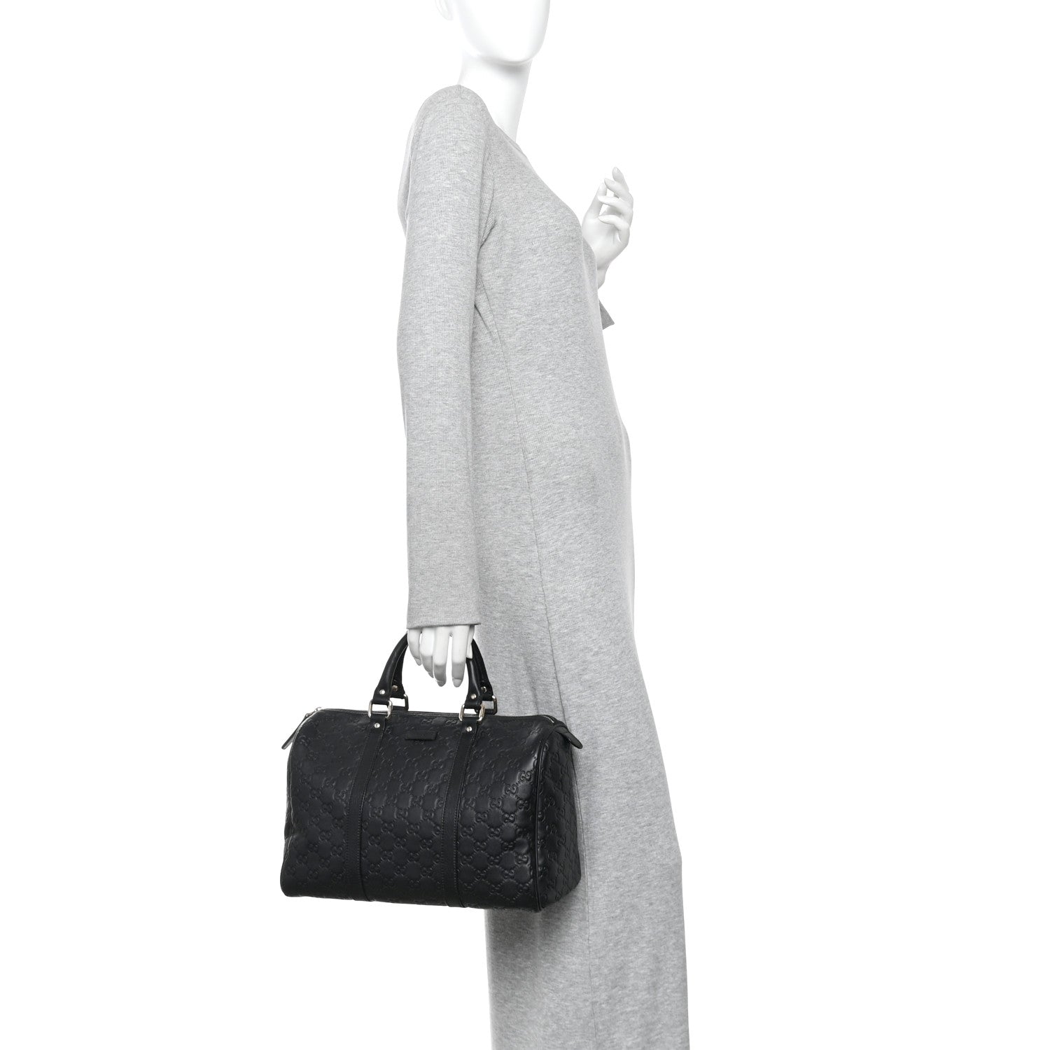 Gucci Guccissima Medium Joy Boston Black 2 of 10