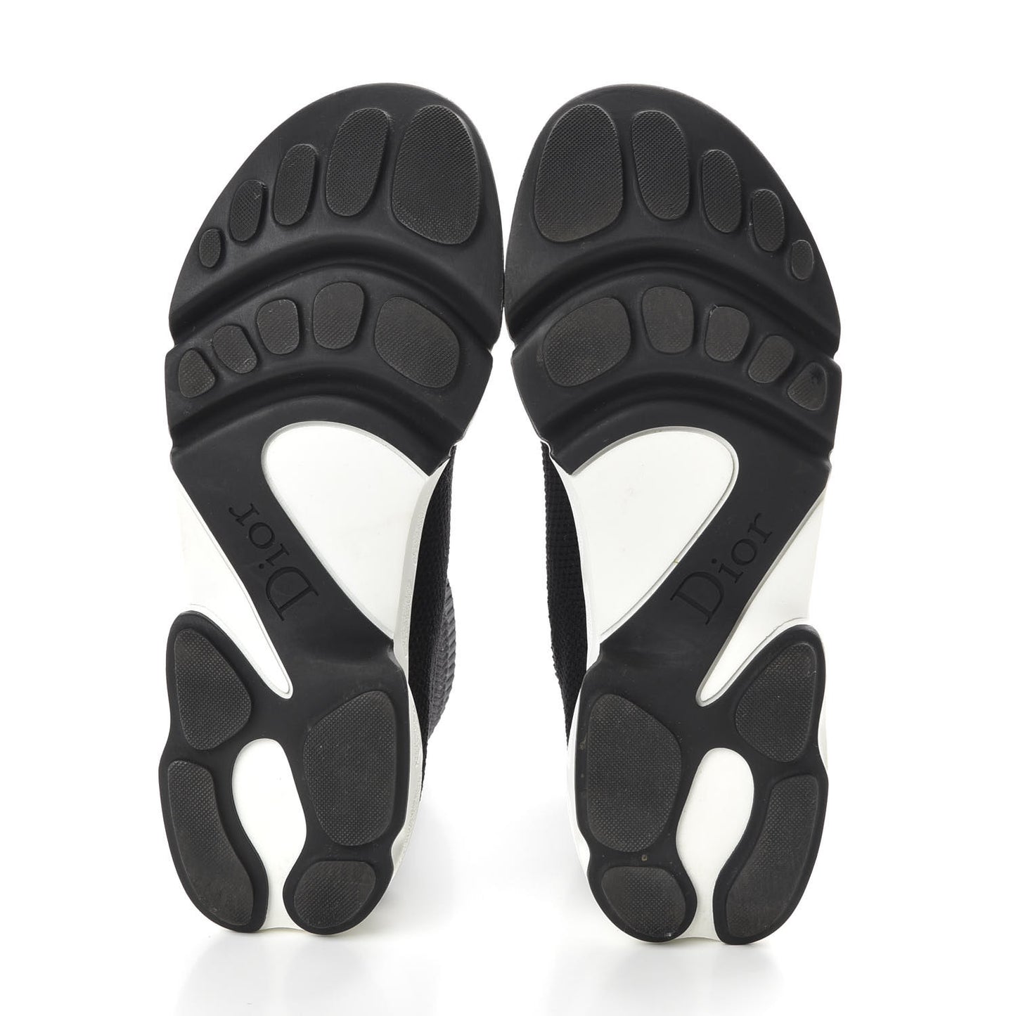 Technical Canvas Fusion High Top Sneakers 36.5 Black