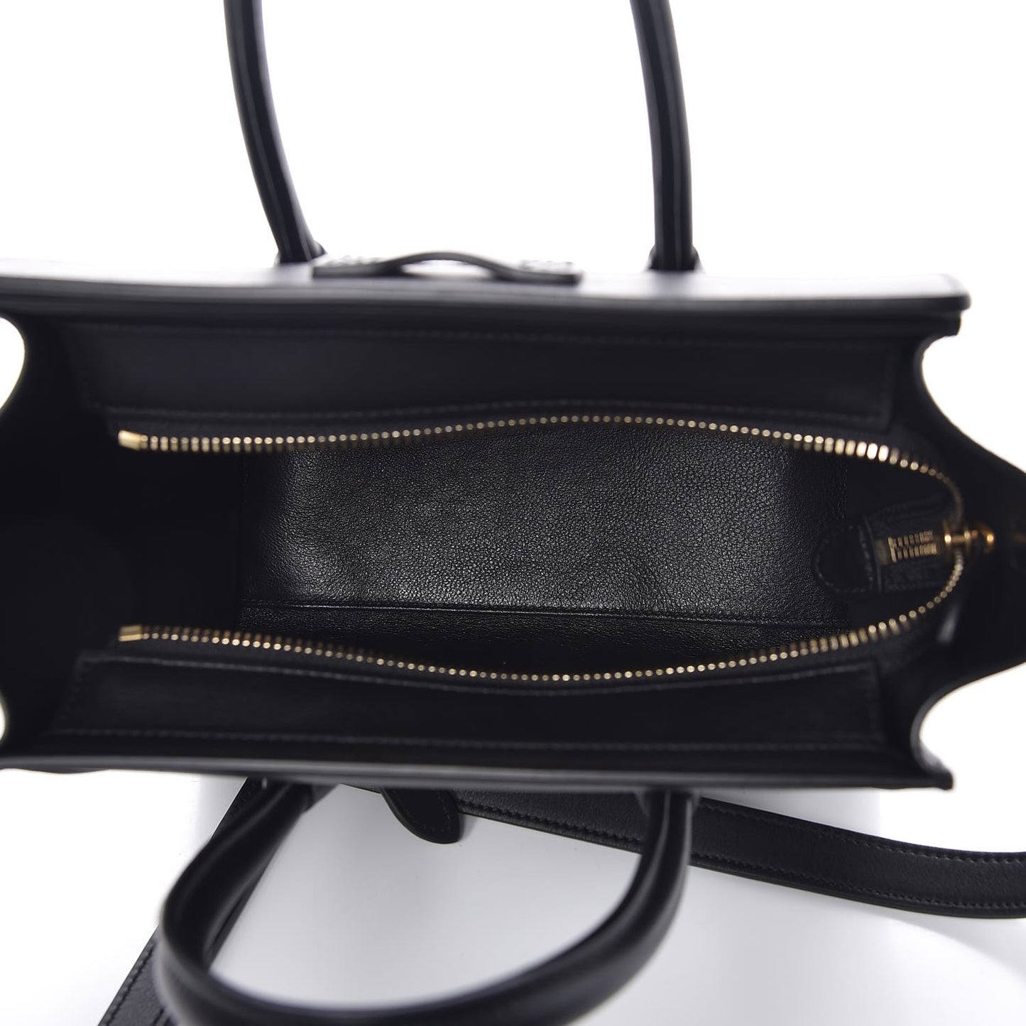 Smooth Calfskin Nano Luggage Black