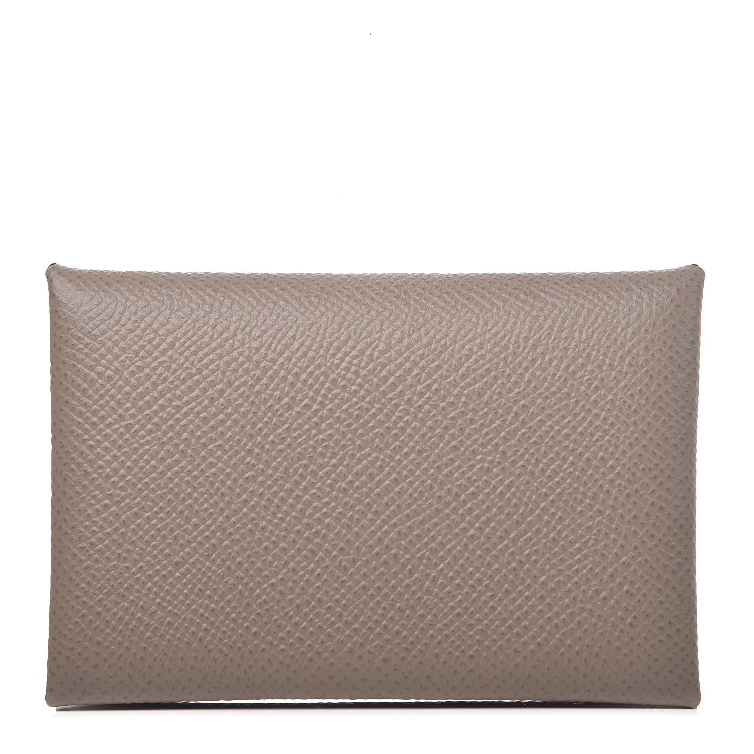 Hermes Epsom Calvi Card Case Gris Asphalt 1 of 8