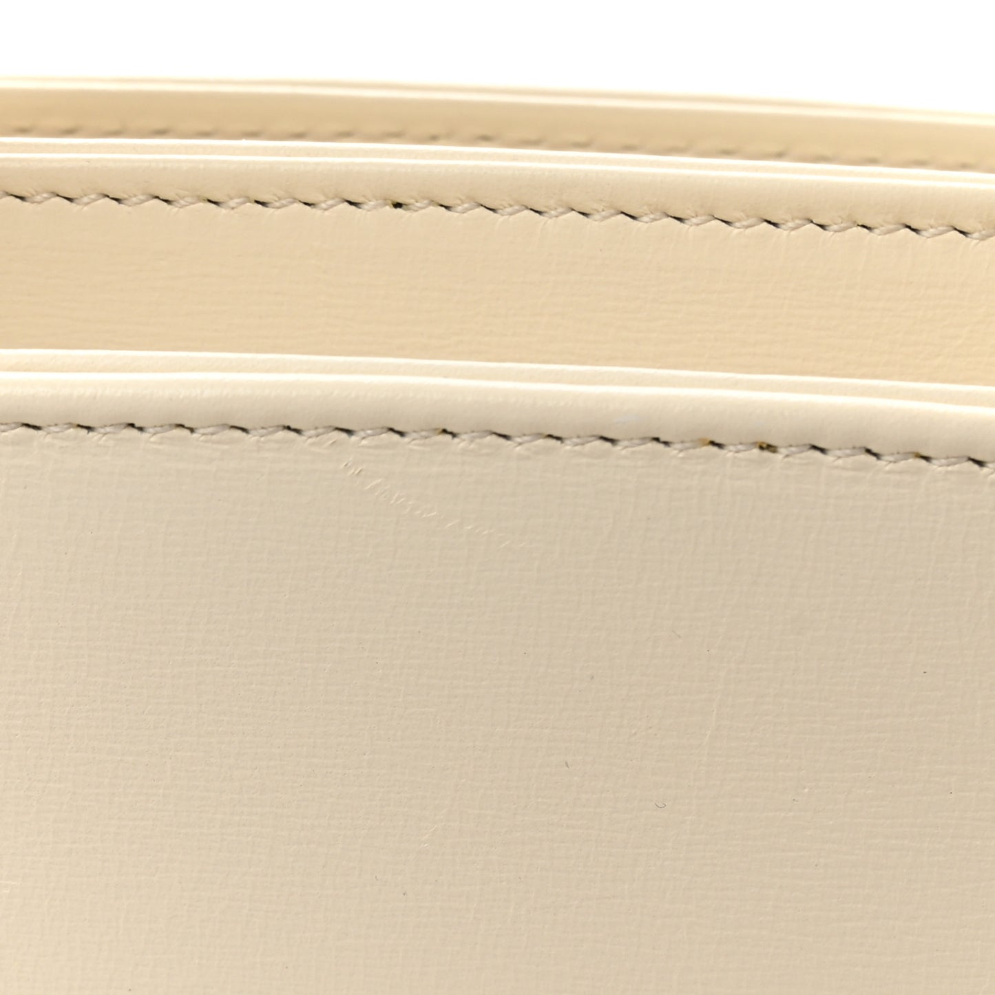 Vitello Palmellato Lux Arli Top Handle Bag White