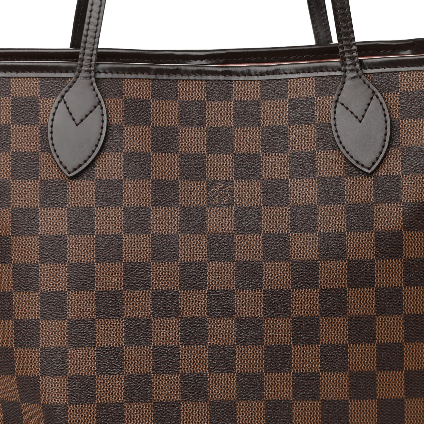 Damier Ebene Neo Neverfull MM Rose Ballerine